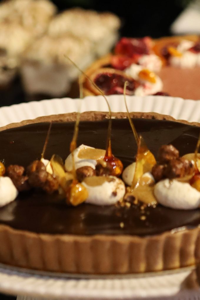 Hazelnut Chocolate Tart 9.5 inch