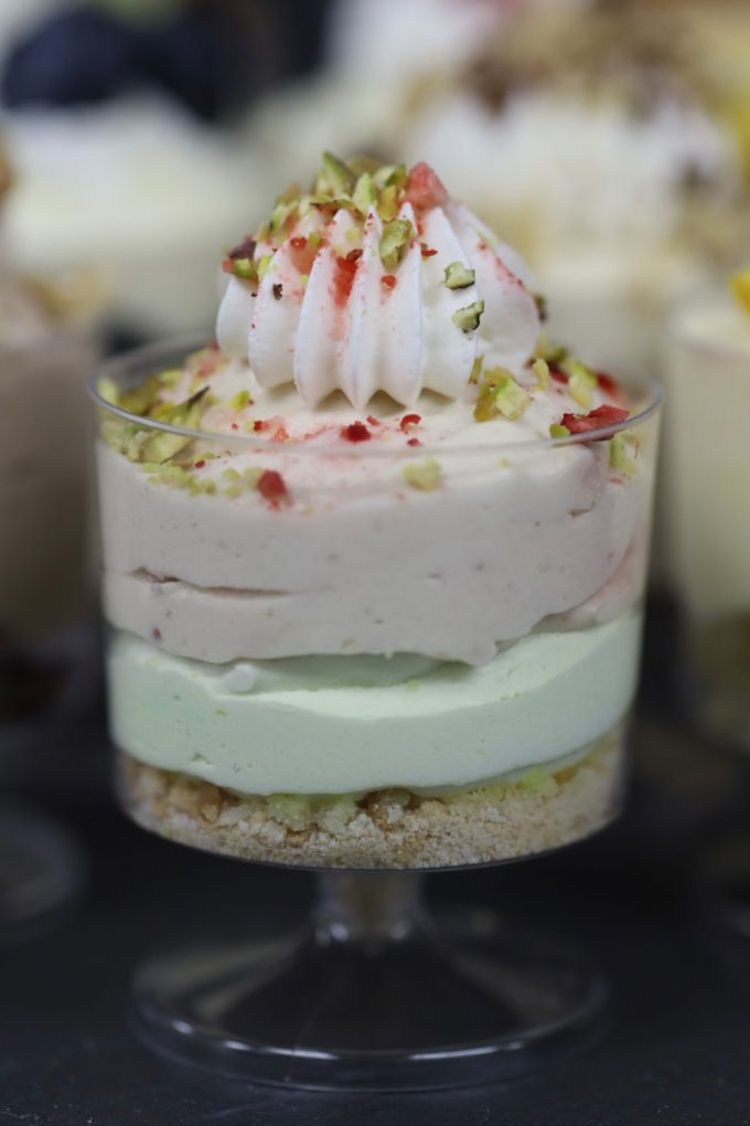 Raspberry Pistachio Cream