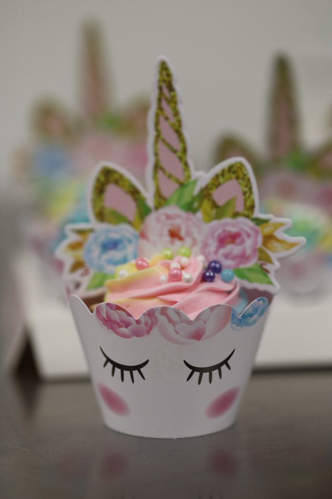 Unicorn Themed Cupcakes